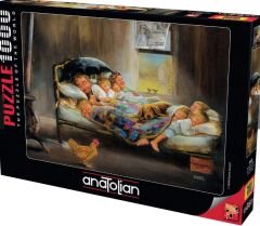 ANATOLIAN 3048 1000 PARÇA PUZZLE MUTLULUĞUN RESMİ