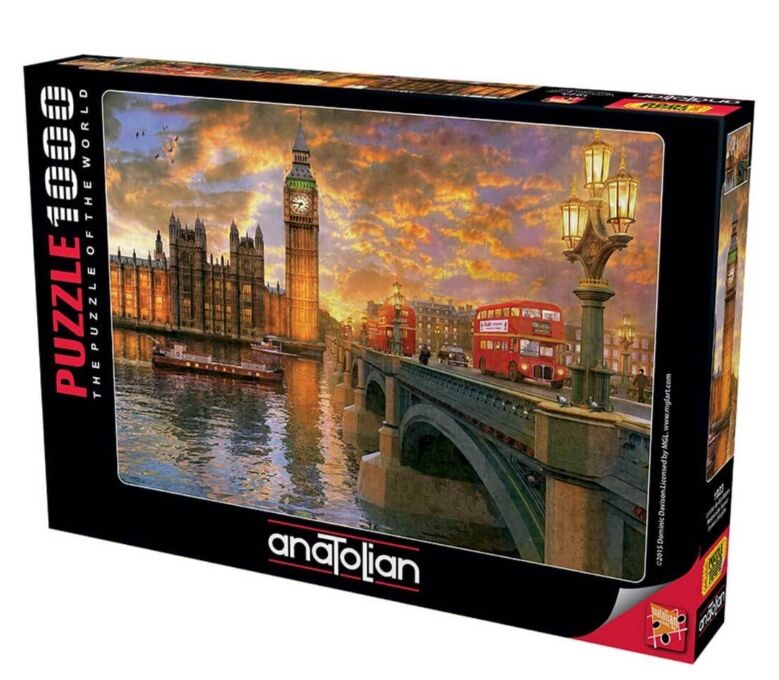 ANATOLIAN 1023 1000 PARÇA PUZZLE LONDRA'DA GÜNBATIMI