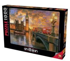 ANATOLIAN 1023 1000 PARÇA PUZZLE LONDRA'DA GÜNBATIMI