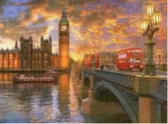 ANATOLIAN 1023 1000 PARÇA PUZZLE LONDRA'DA GÜNBATIMI