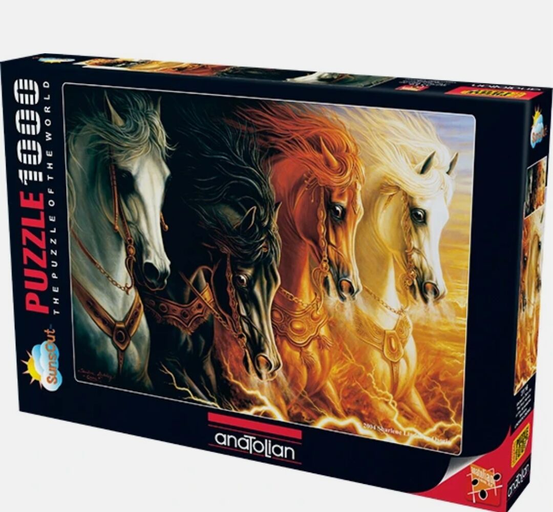 ANATOLIAN 3116 1000 PARÇA PUZZLE MAHŞERİN DÖRT ATI
