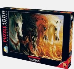 ANATOLIAN 3116 1000 PARÇA PUZZLE MAHŞERİN DÖRT ATI