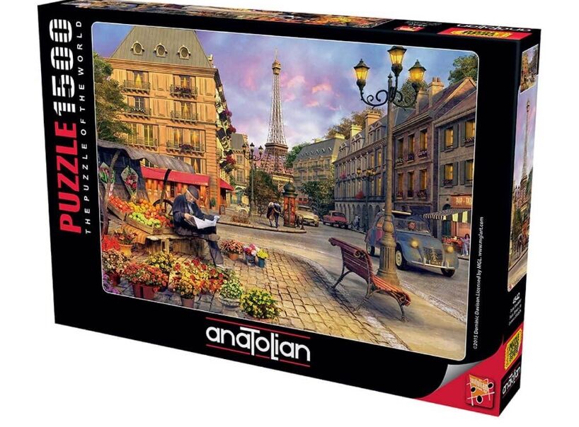 ANATOLIAN 4542 1500 PARÇA PUZZLE PARİS SOKAKLARI