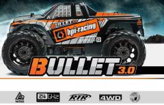 110661 Bullet Mt 3.0 Rtr 1/10 2.4ghz Waterproof