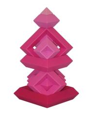 Wedgits Pembe Set