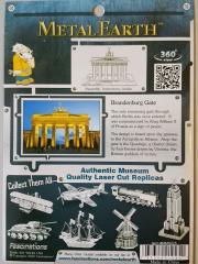 METAL EARTH BRANDENBURG GATE