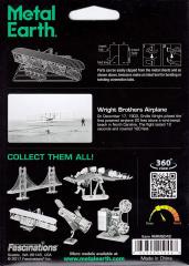 METAL EARTH WRIGHT BROTHERS AIRPLANE