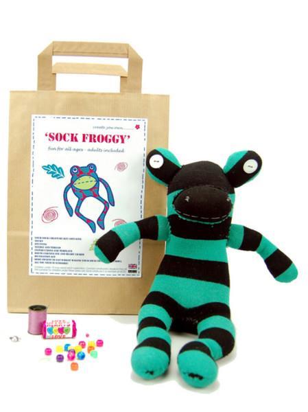 Sock-Creatures Neşeli Çoraplar - Kurbağa