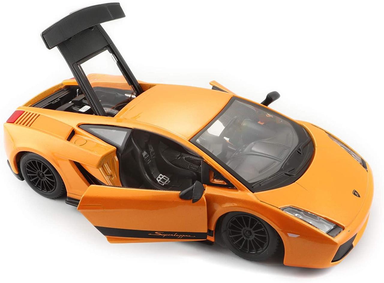 BURAGO 21037 DIECAST 1/24 LAMBORGHINI GALLARDO-ORANGE