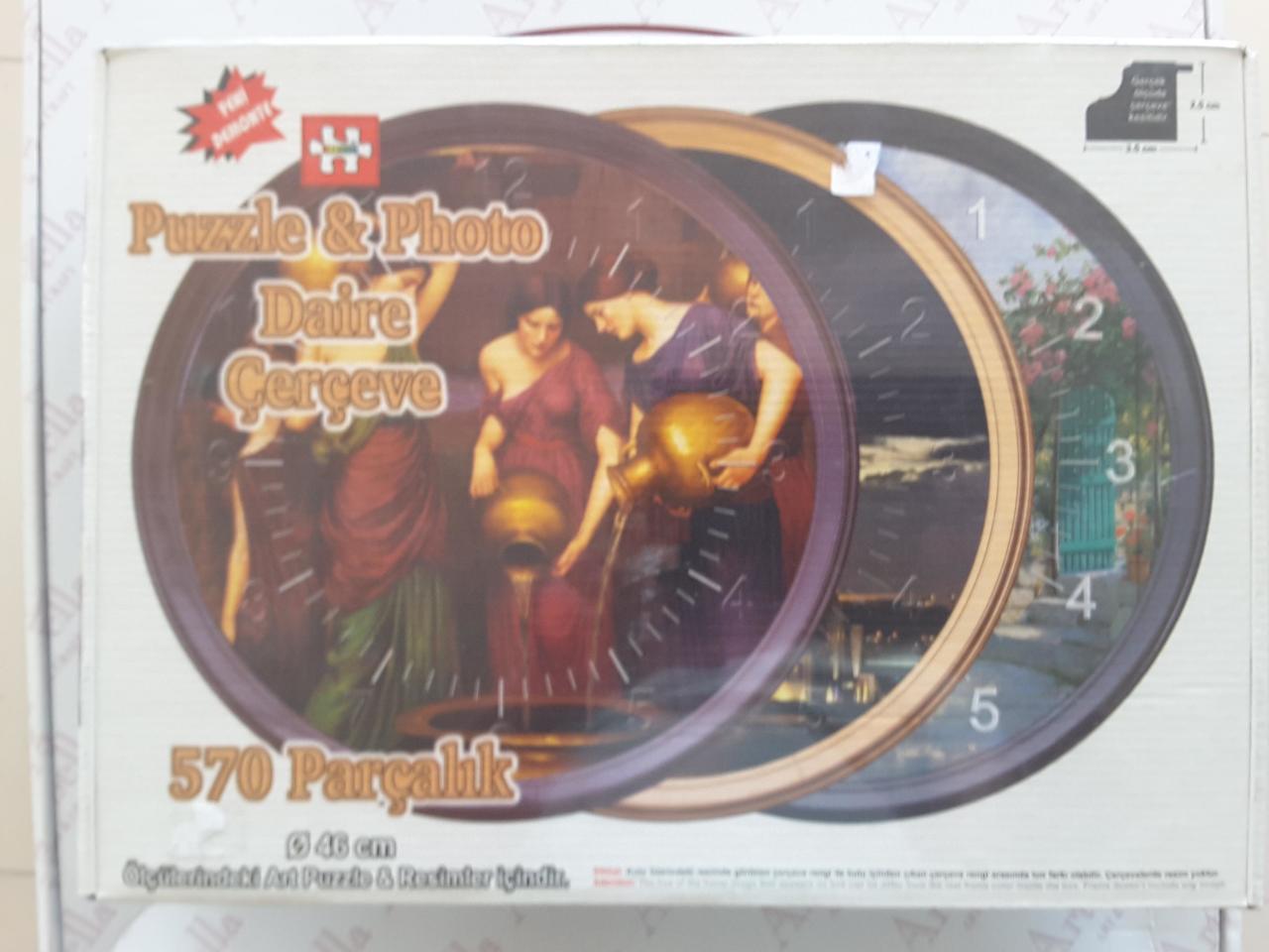 HEIDI 4990  470 PARÇA SAAT ÇERÇEVESİ-BEYAZ 2.MODEL