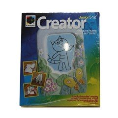Fantazer Kabartma Pano Yapımı Portrait Frame With A Butterfly 707033