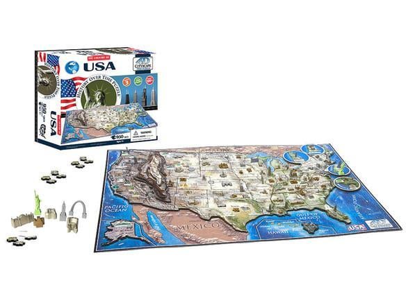 4D Cityscape USA Puzzle