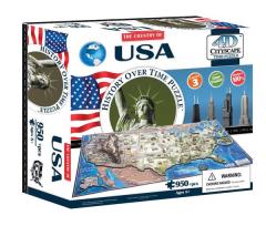 4D Cityscape USA Puzzle