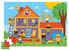 Küçük İnşaatçılar-48 Parça Puzzle