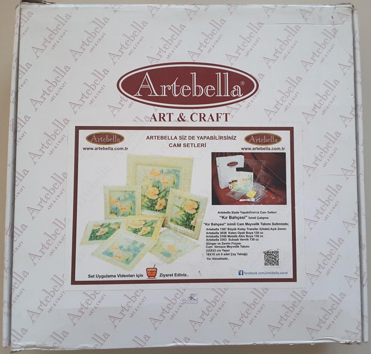 Artebella Siz de Yapabilirsiniz Seti-Cam Meyvelik-Kır Bahçesi