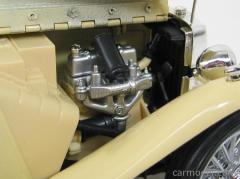 LUCKY 92468 DIECAST 1/18 1947 MG TC MIDGET-YELLOW